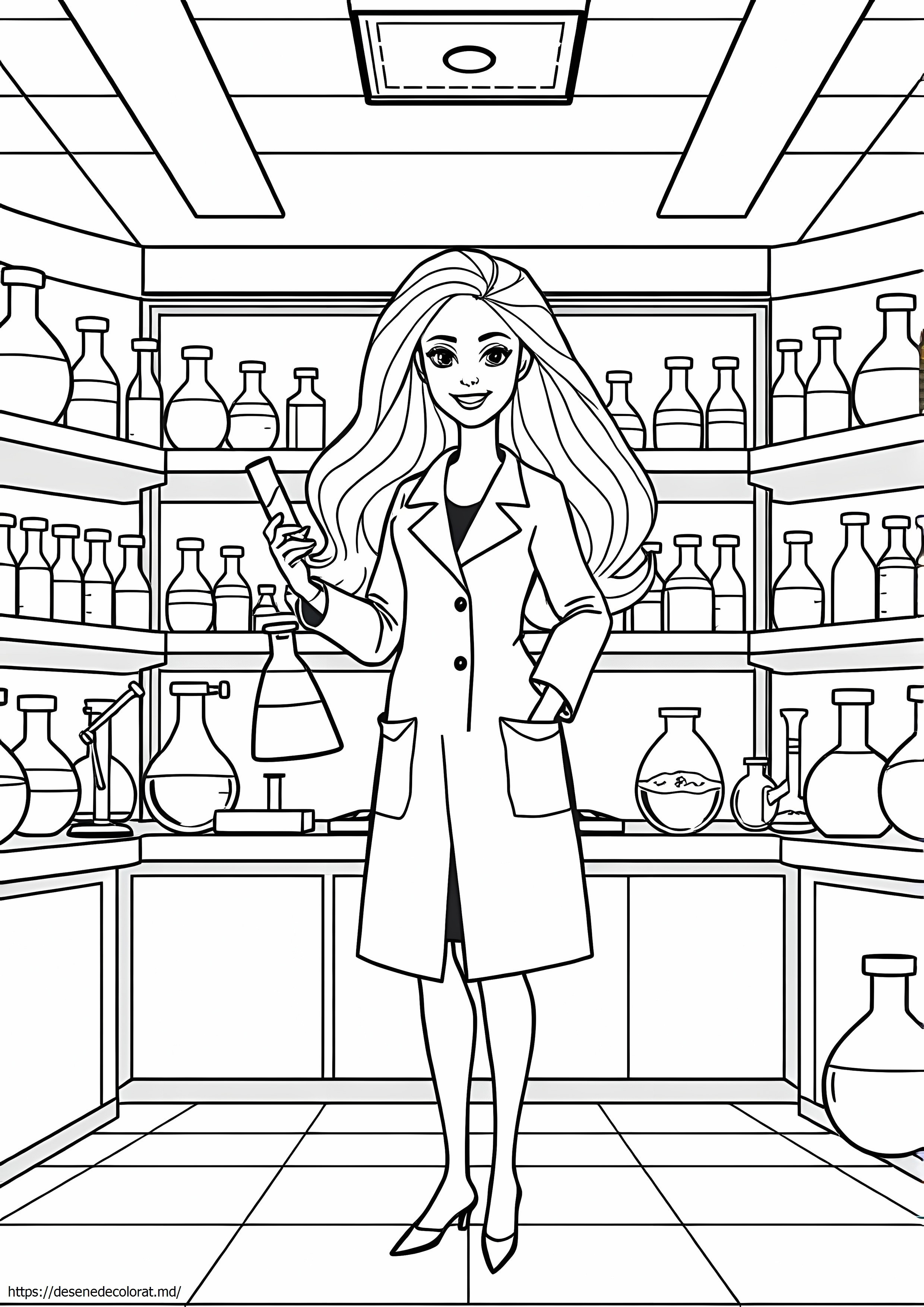 Om de știință Barbie