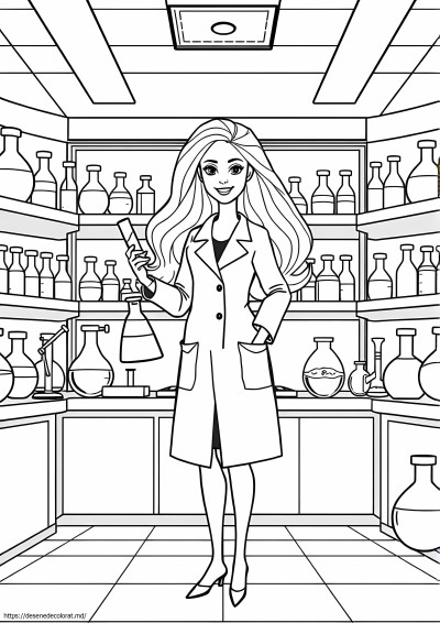 Om de știință Barbie