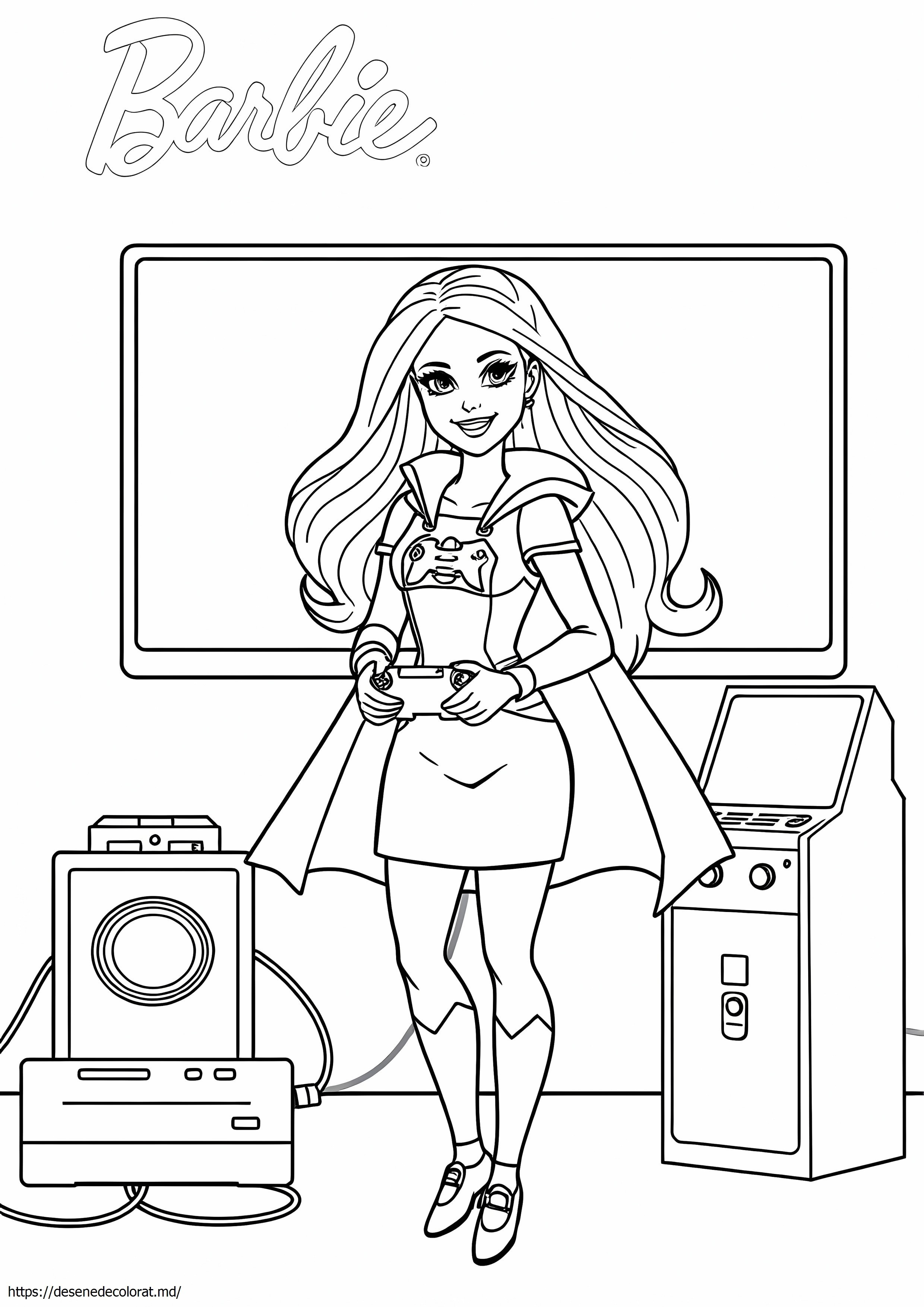 Erou joc video barbie
