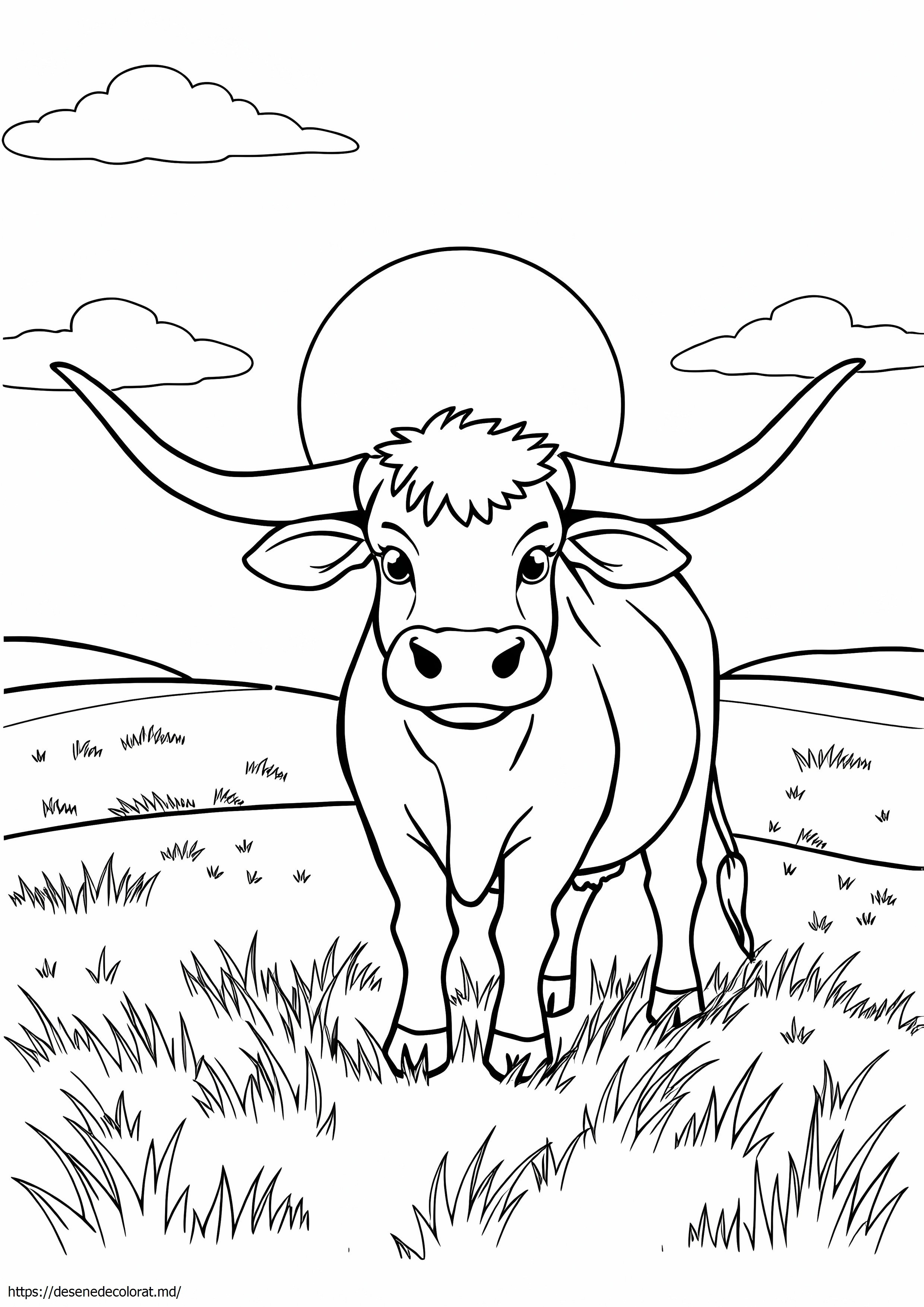 Vaca cu coarne lungi