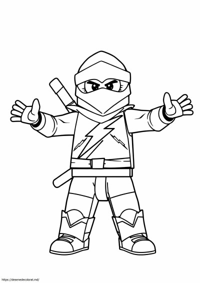 Blue ninjago jay