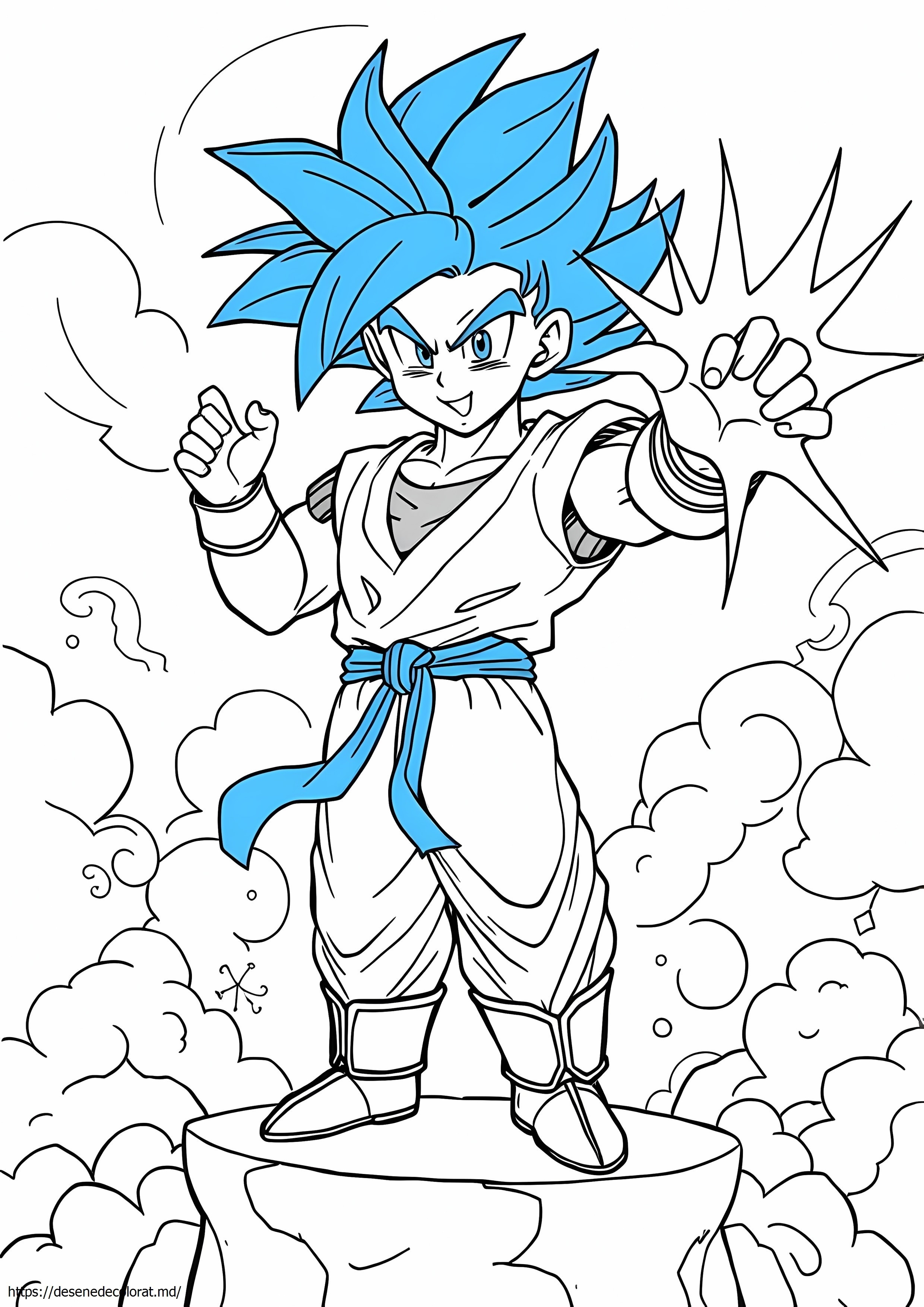 Goku albastru