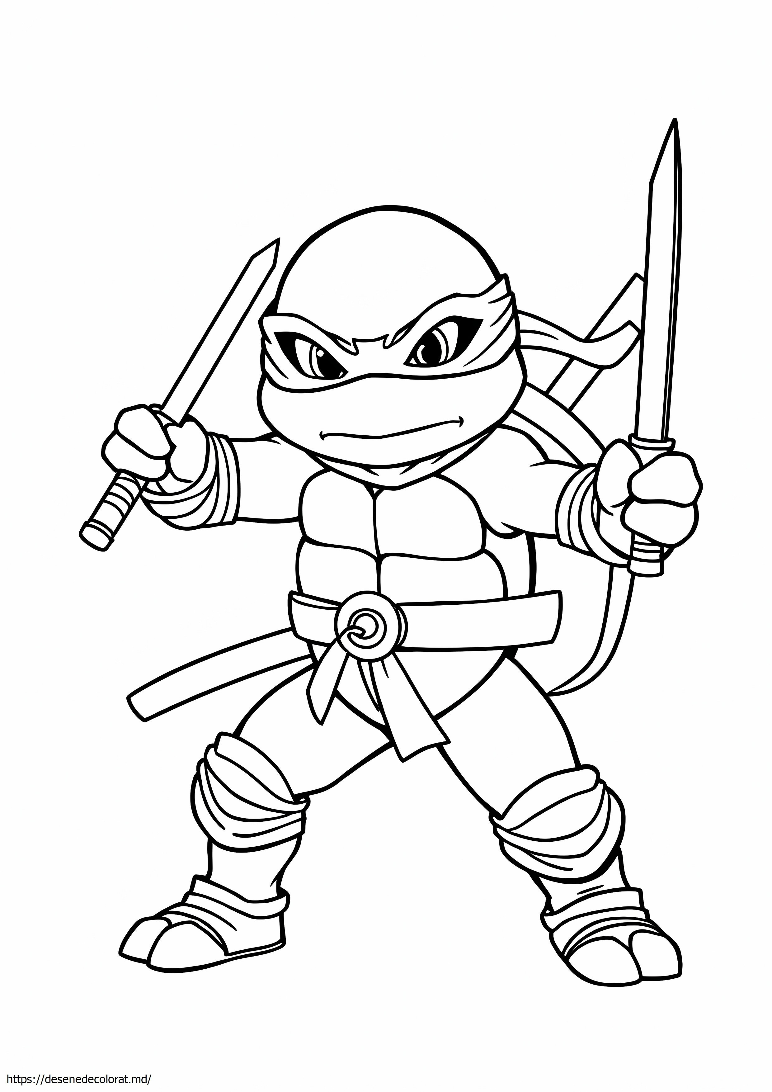Țestoasă ninja albastră