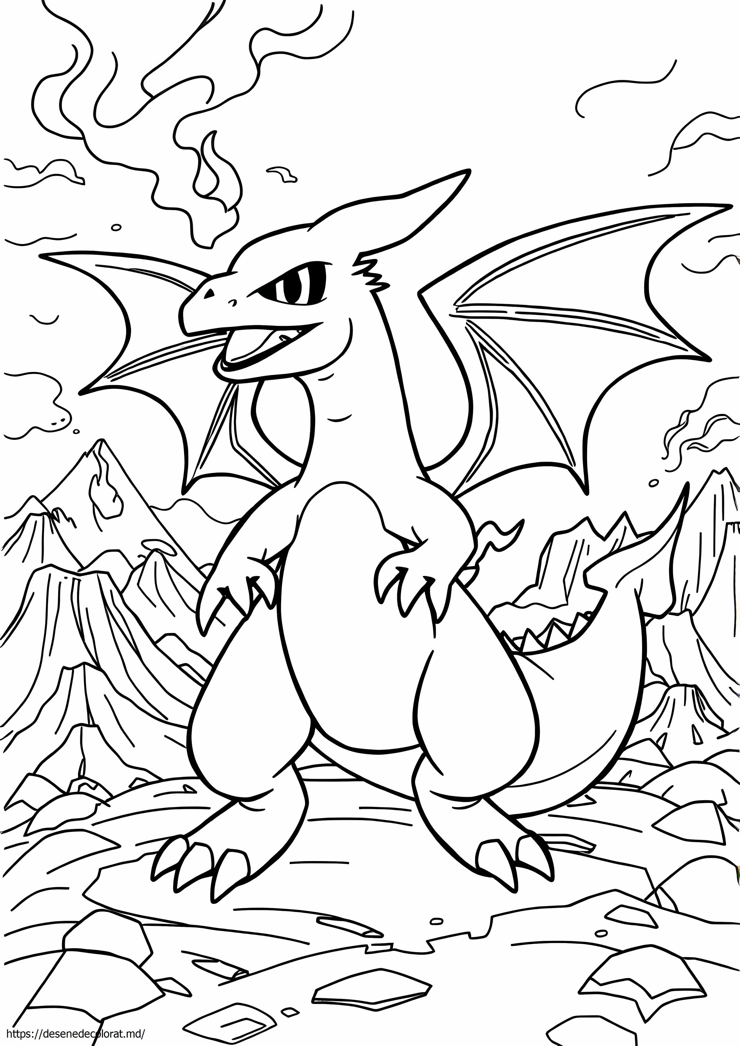 Charizard albastru