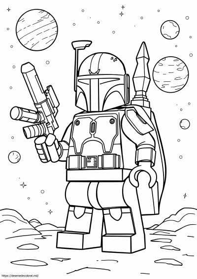 Boba fett lego star wars