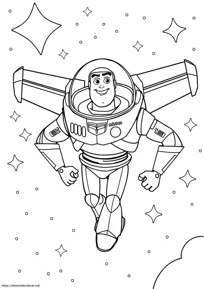 Nava spațială buzz ani-lumină