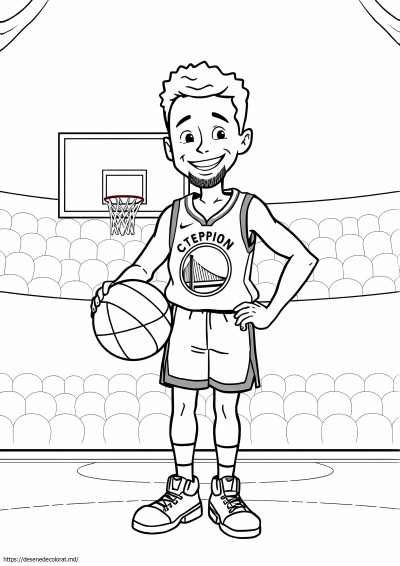 Desen animat stephen curry