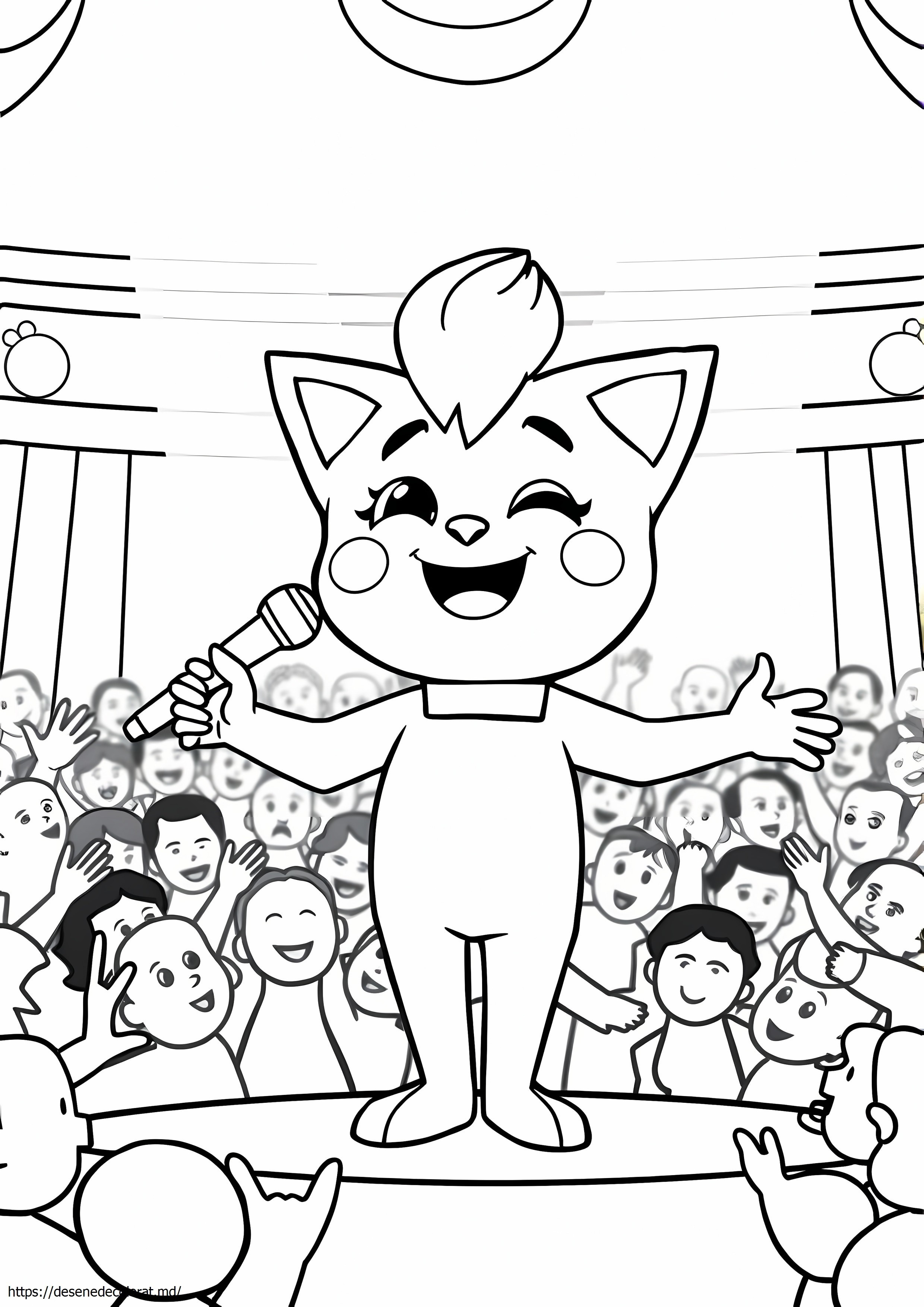 Caracterul pinkfong