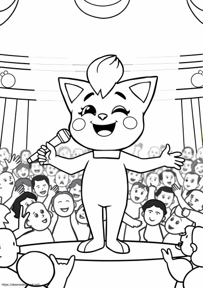 Caracterul pinkfong
