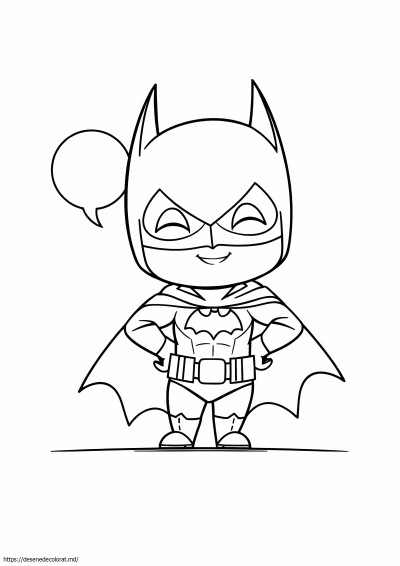 Chibi drăguț Batman