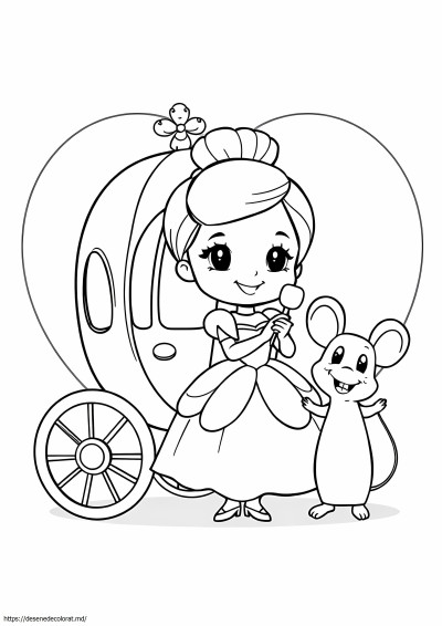 Prințesa disney chibi