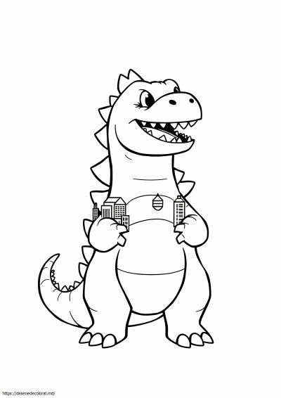 Chibi Godzilla