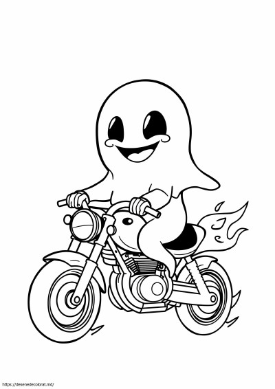 Chibi ghost rider