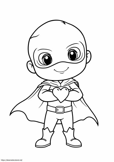 Supererou chibi
