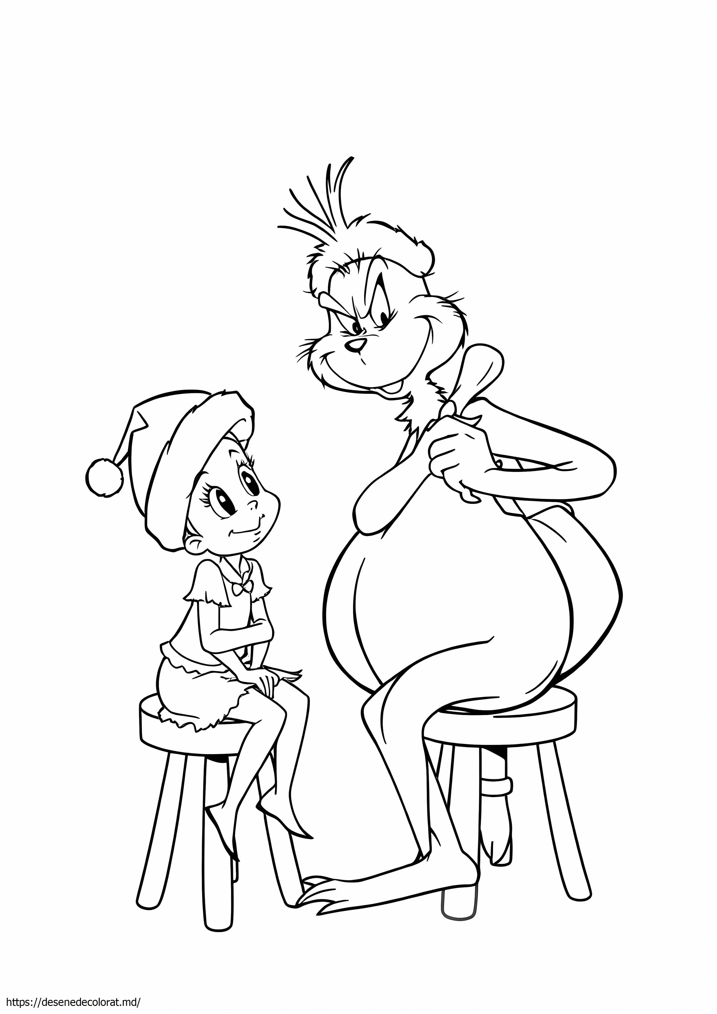 Cindy lou care rânjește