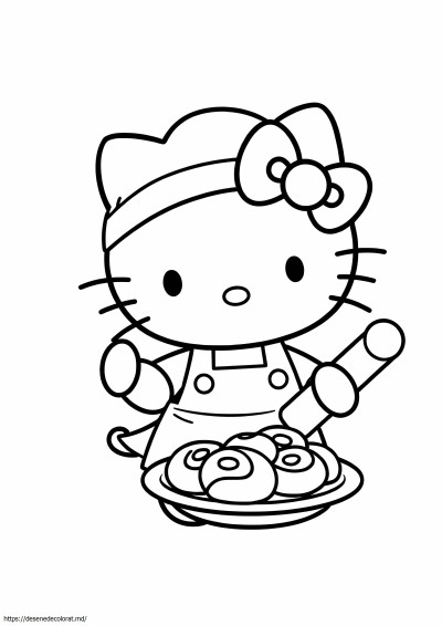 Scortisoara hello kitty