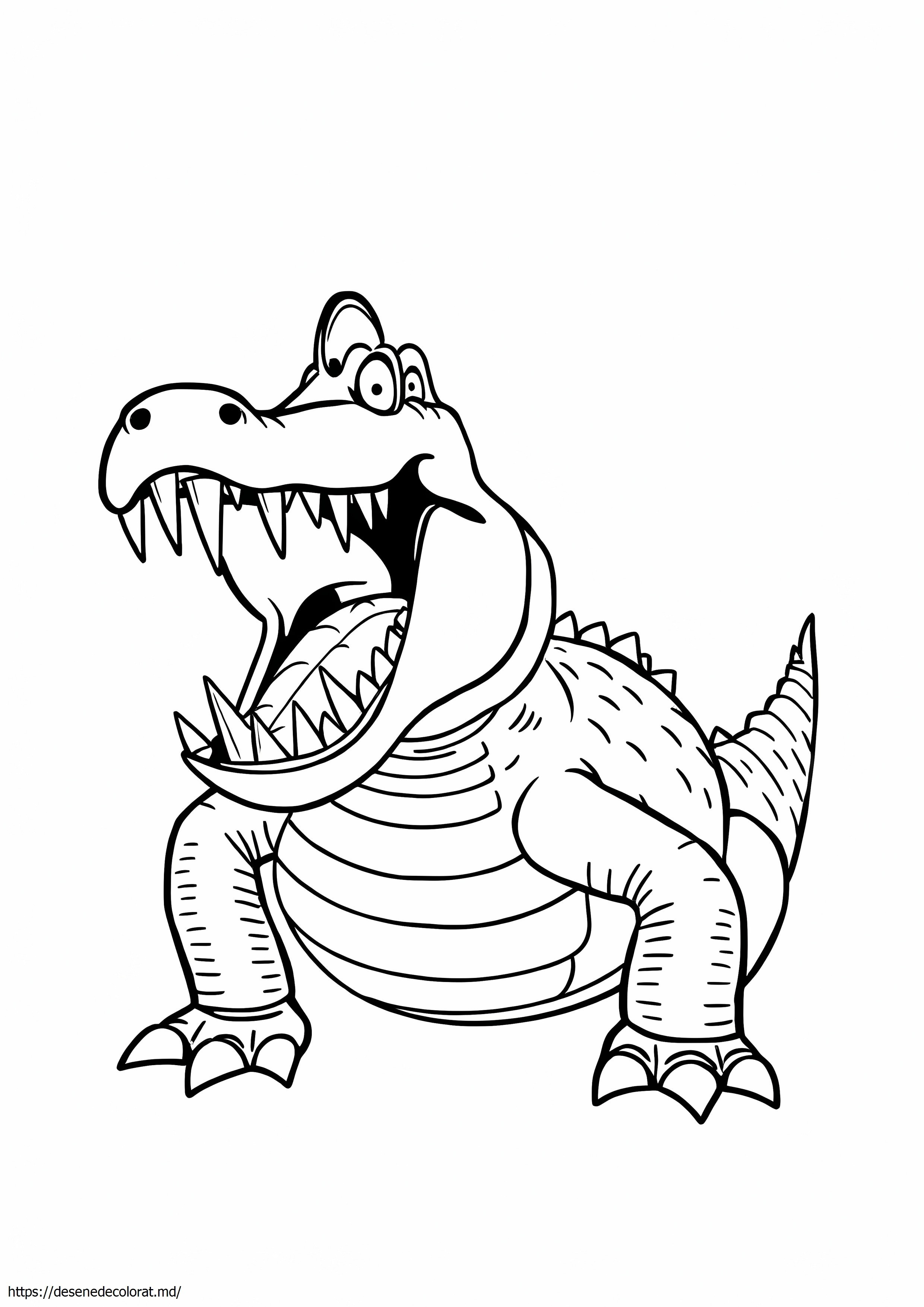 Crocodil de Nil crocodil înfricoșător