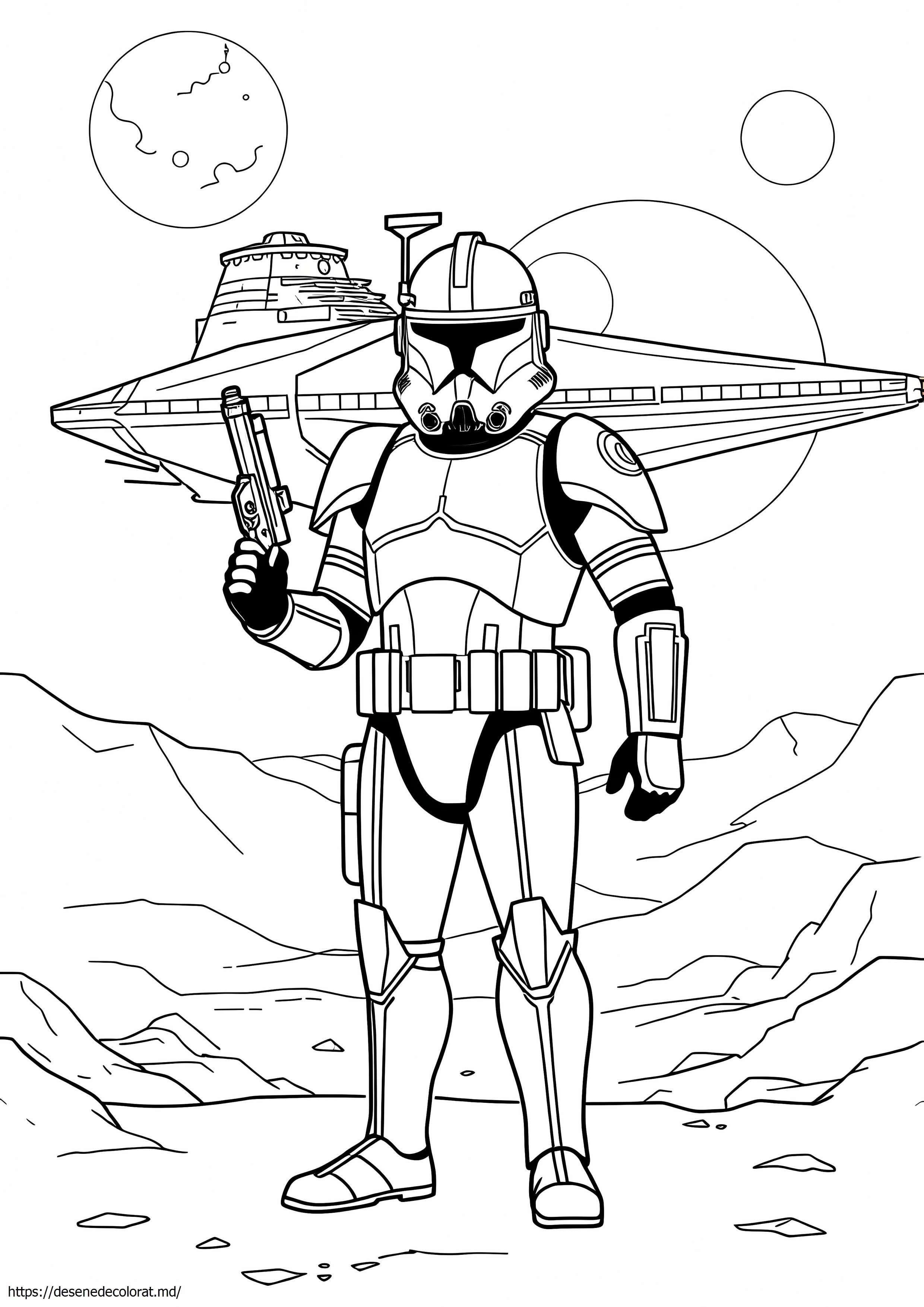 Clon trooper star wars