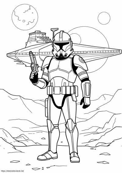 Clon trooper star wars