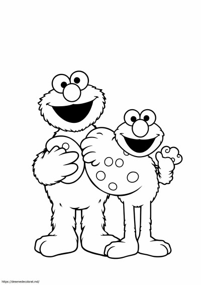 Monstru biscuit și elmo