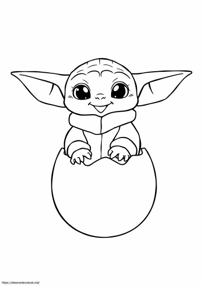 Crayola baby yoda