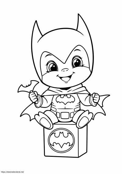 Drăguț copil Batman