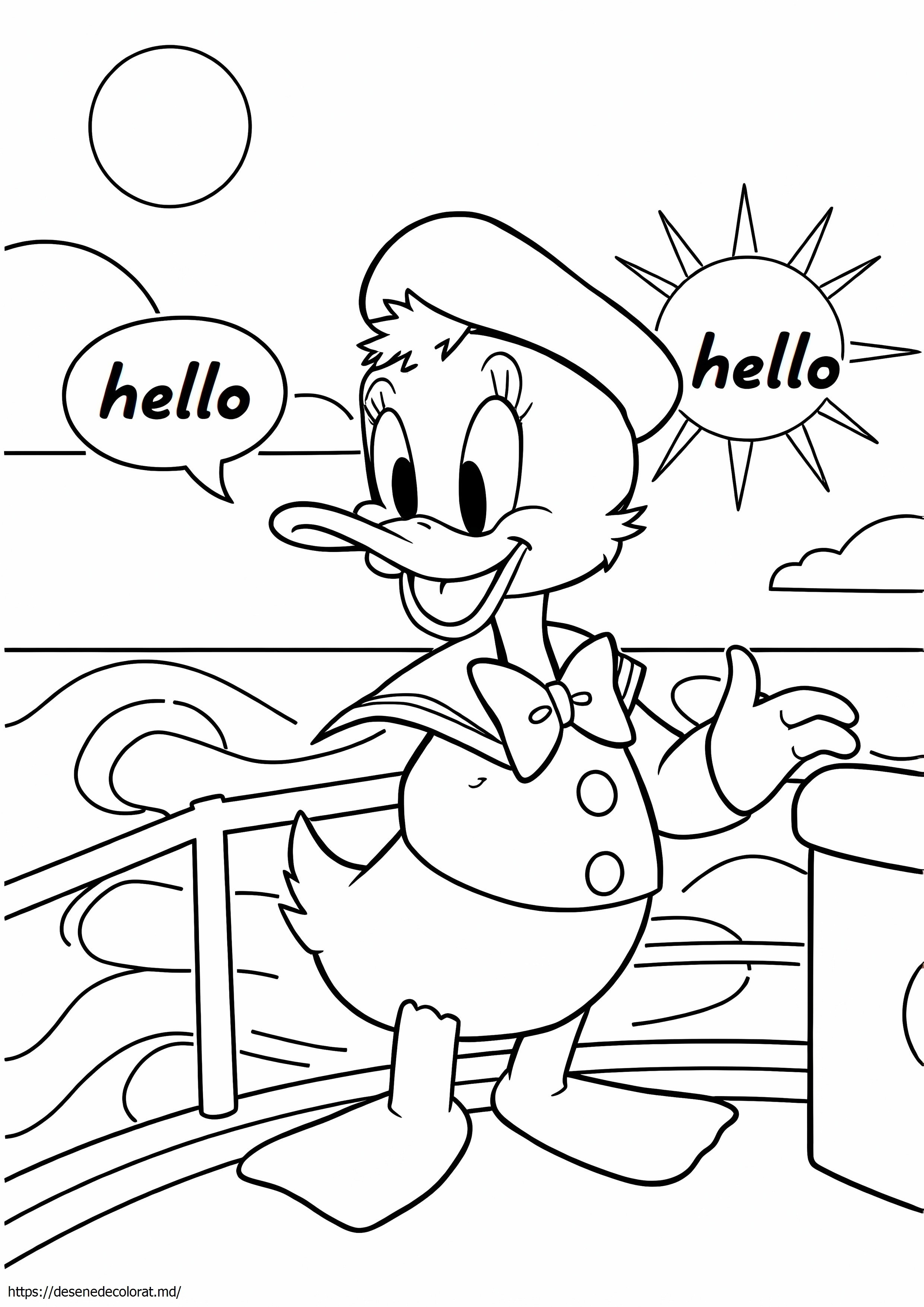 Drăguț pui de rață Donald