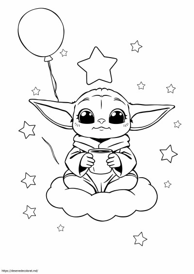 Drăguț baby yoda