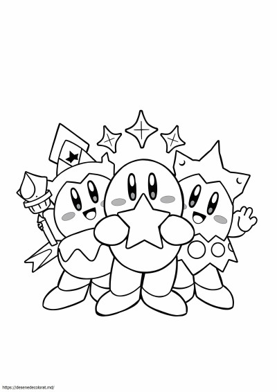 Drăguți Kirby Star aliați