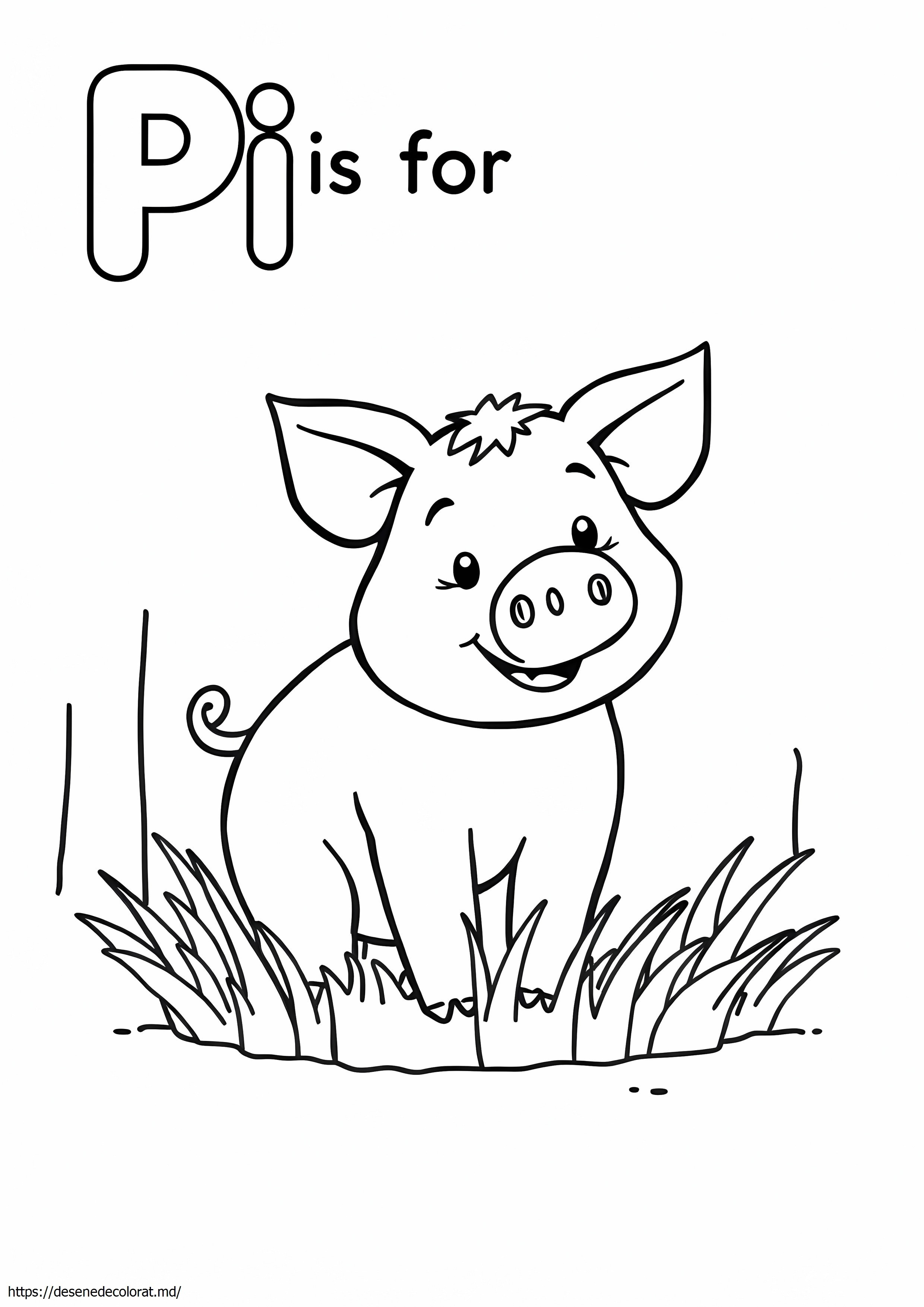 P este pentru porc