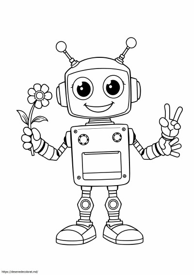 Robot drăguț