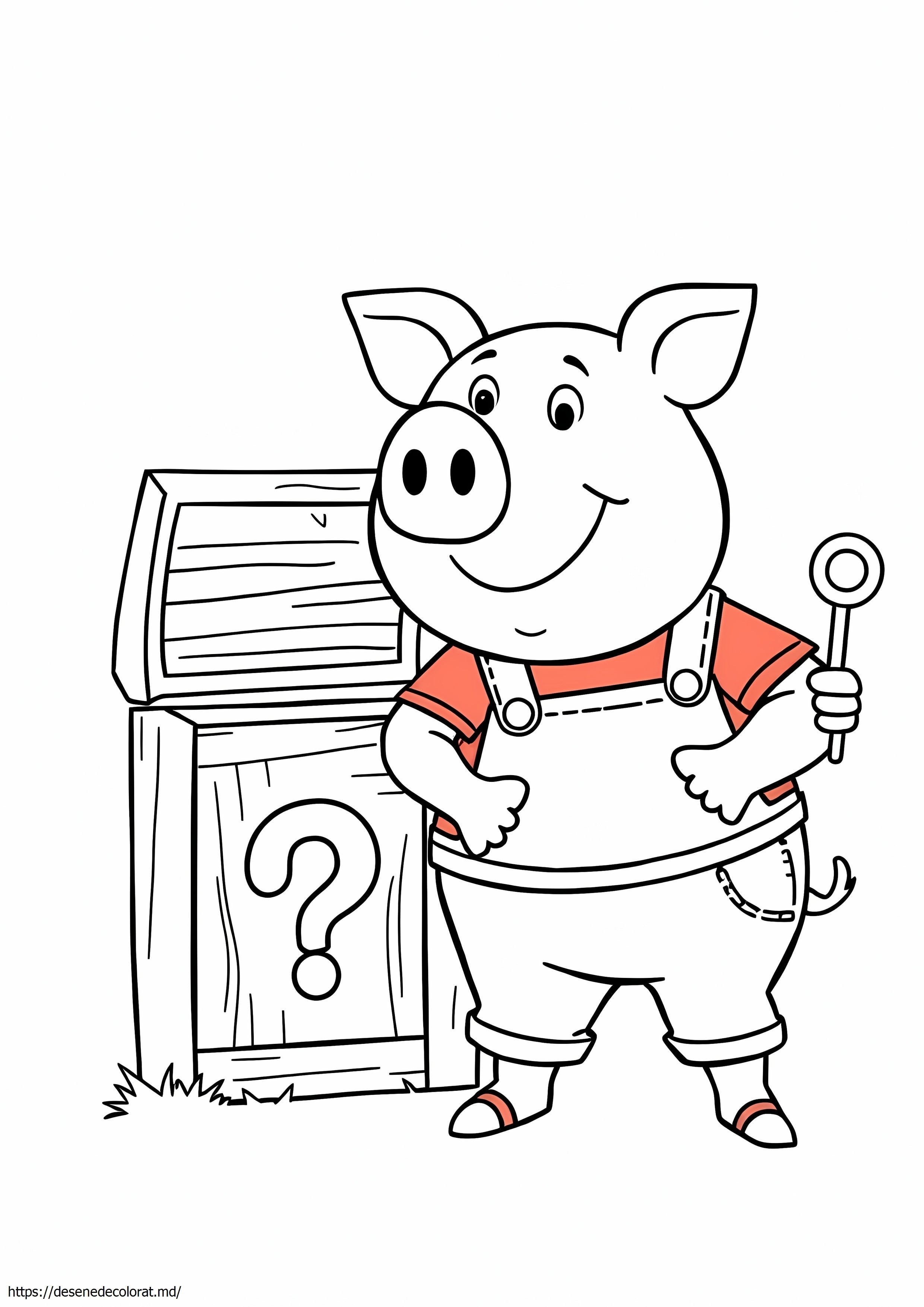 Cutie secretă daddy porc