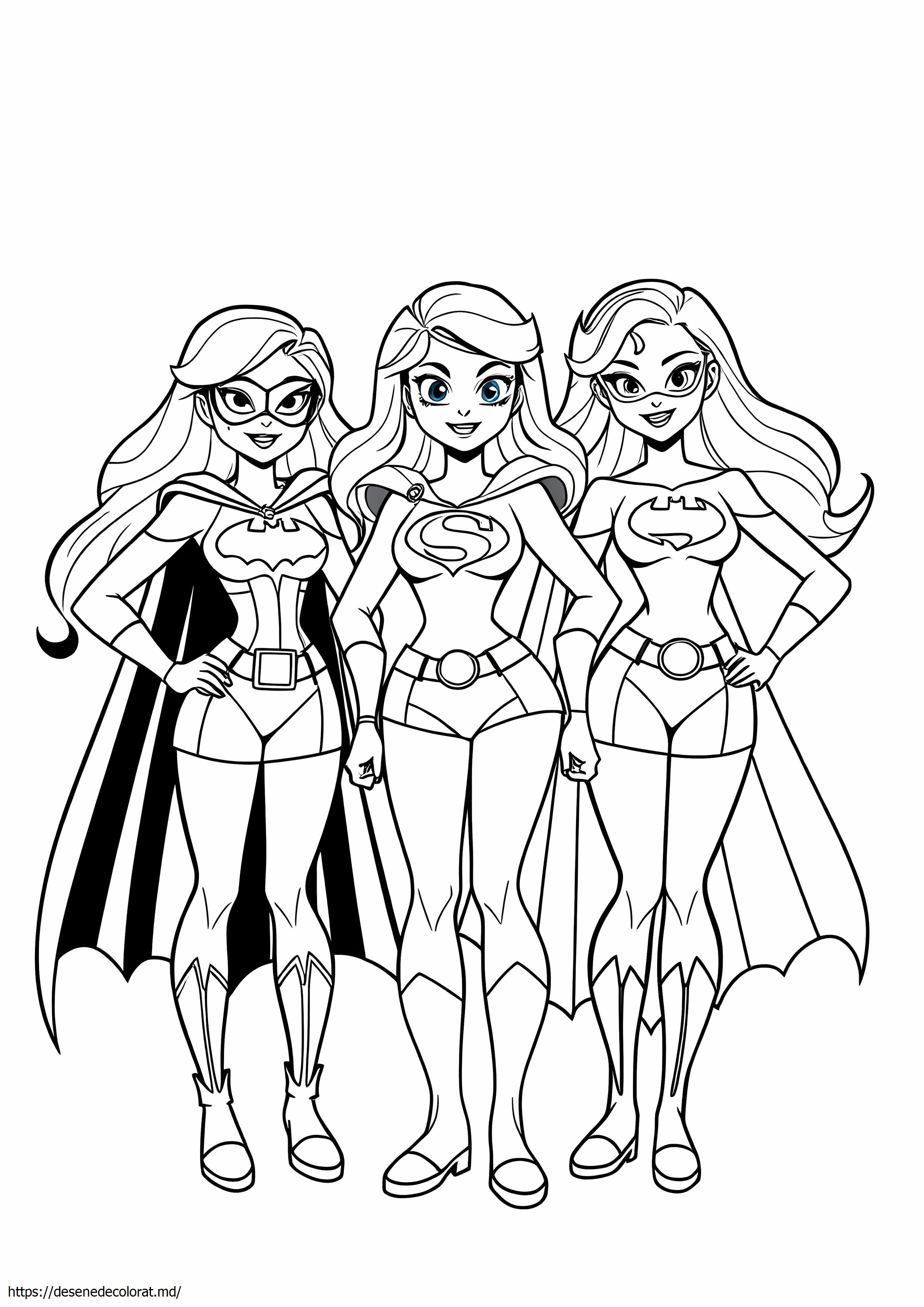 Dc supereroe fete