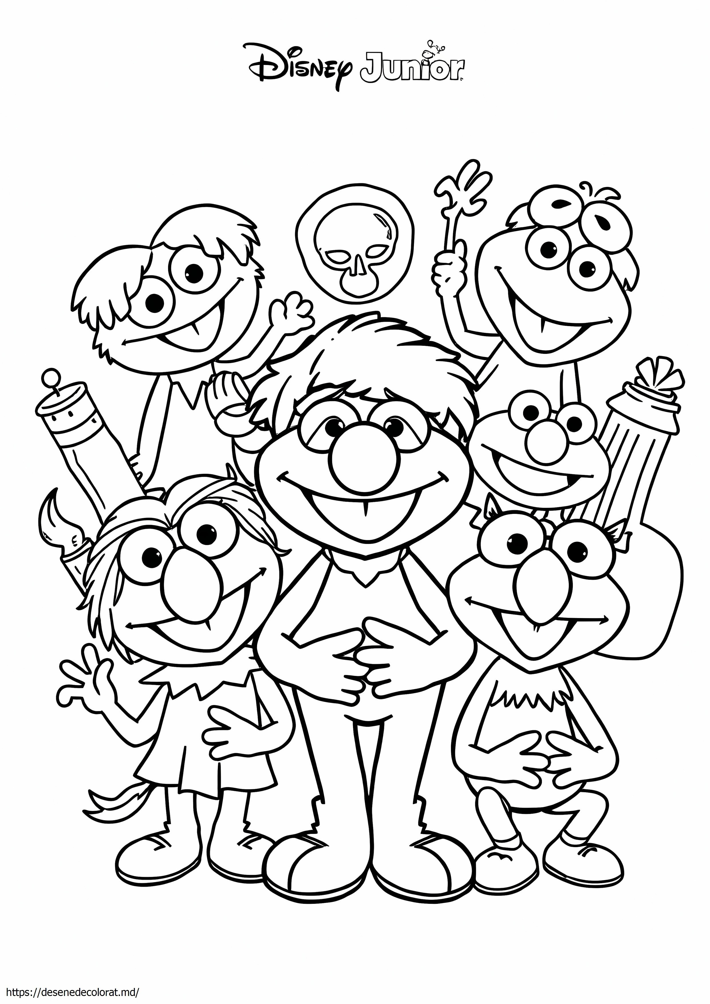 Copii muppet disney junior