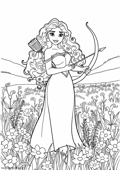 Prințesa disney merida