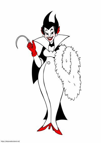 Disney villain cruella de vil