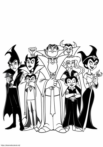 Grupul de răufăcători disney