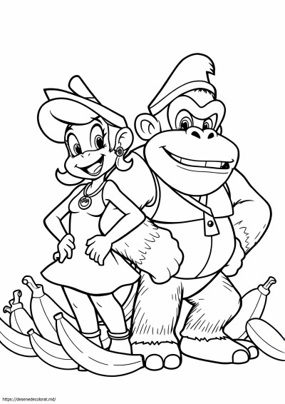 Dixie kong donkey kong