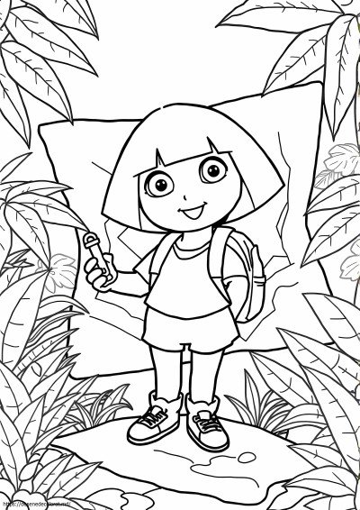 Harta exploratorului dora