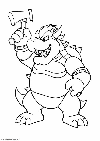 Dry bowser fury bowser