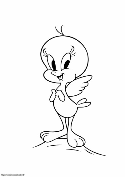 Pasăre tweety ușoară