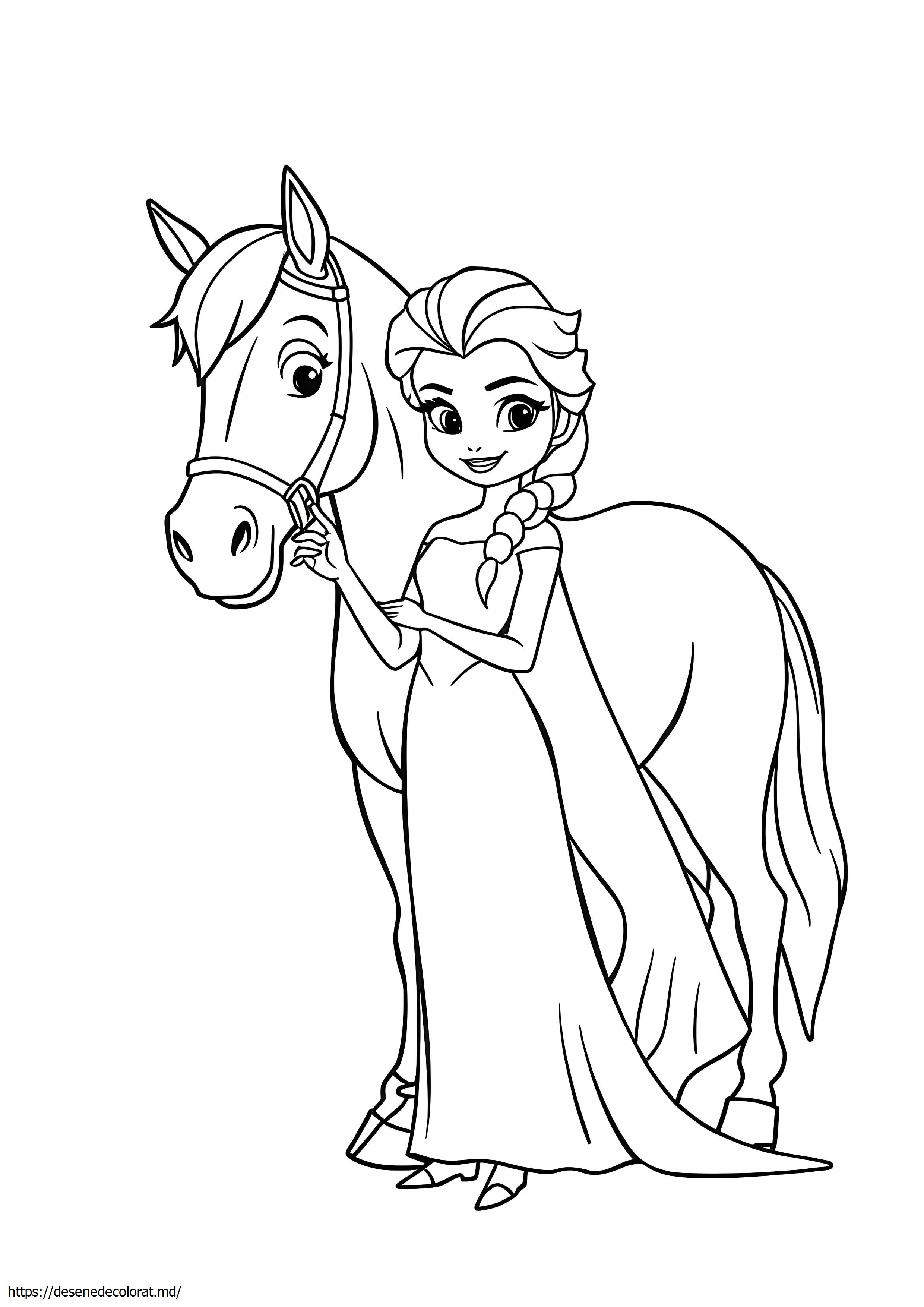 Elsa și calul