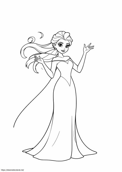 Elsa înghețată