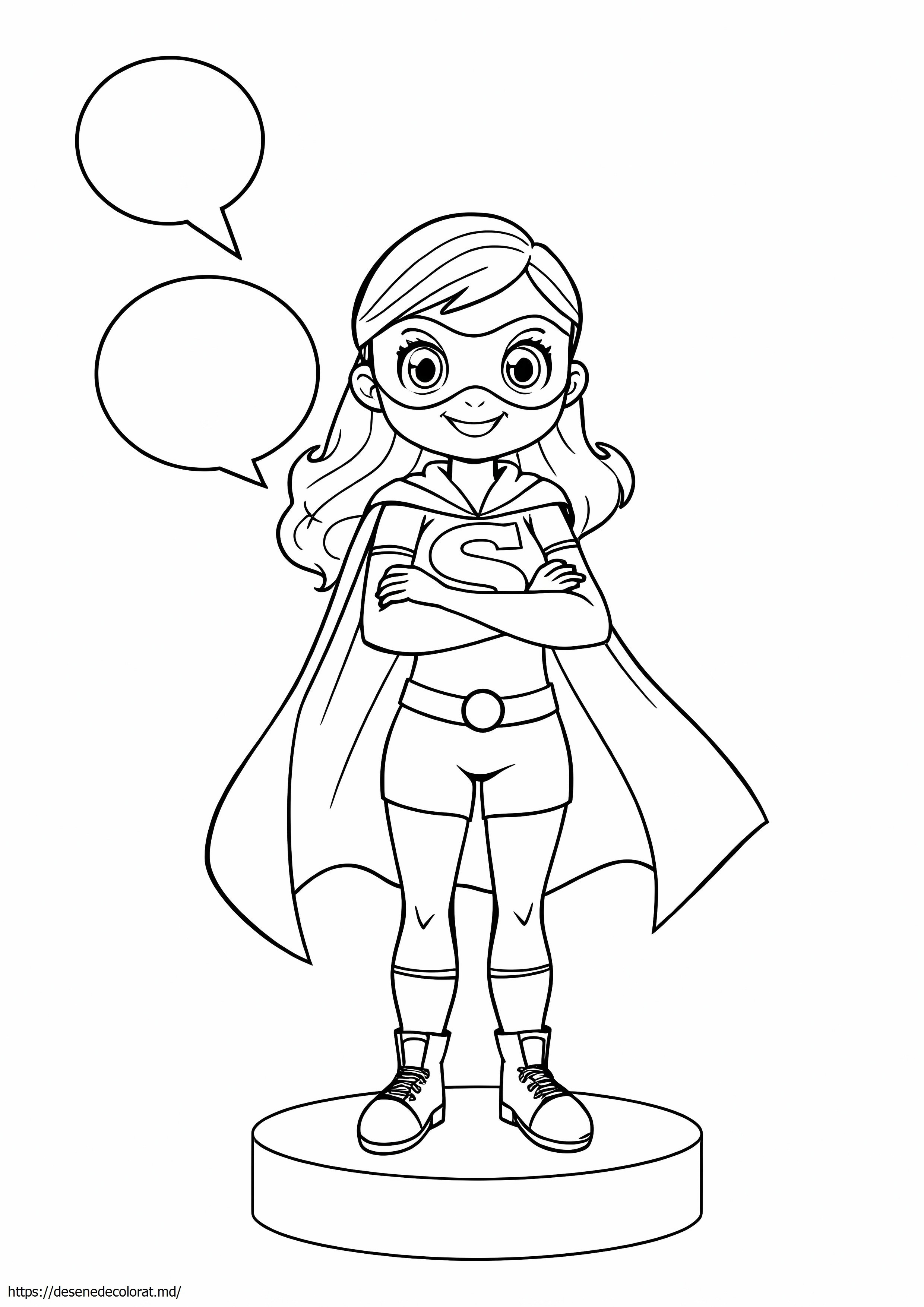 Super-erou feminin super-erou fată
