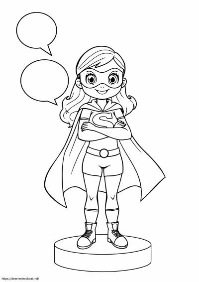 Super-erou feminin super-erou fată