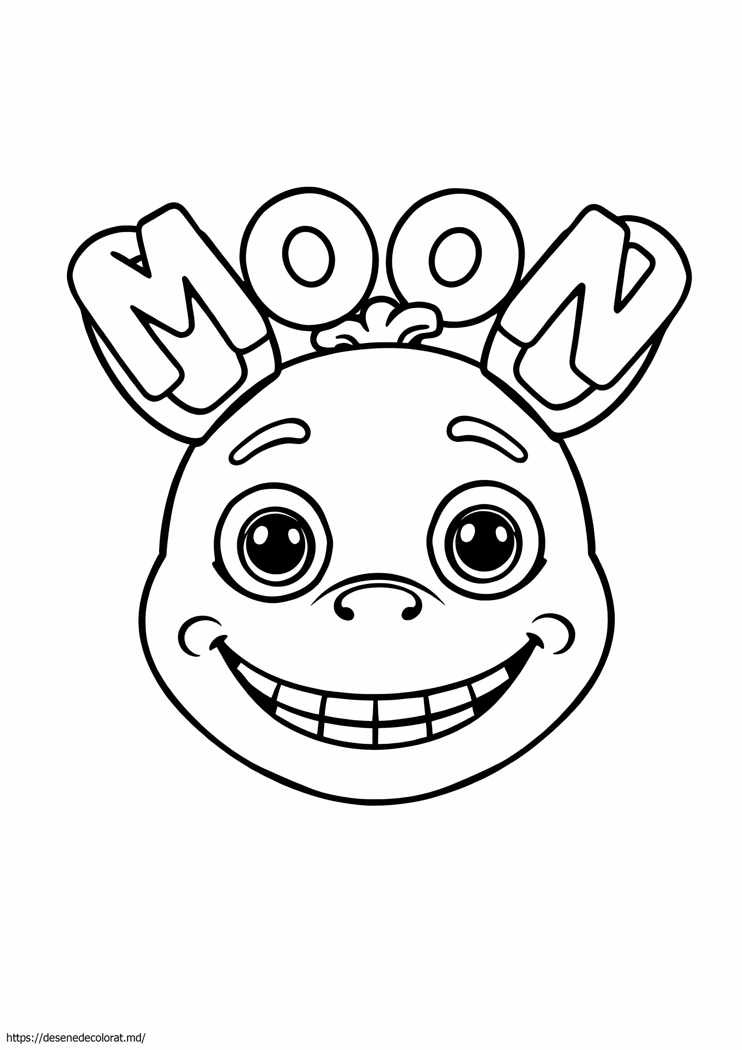 Fnaf moon face moondrop