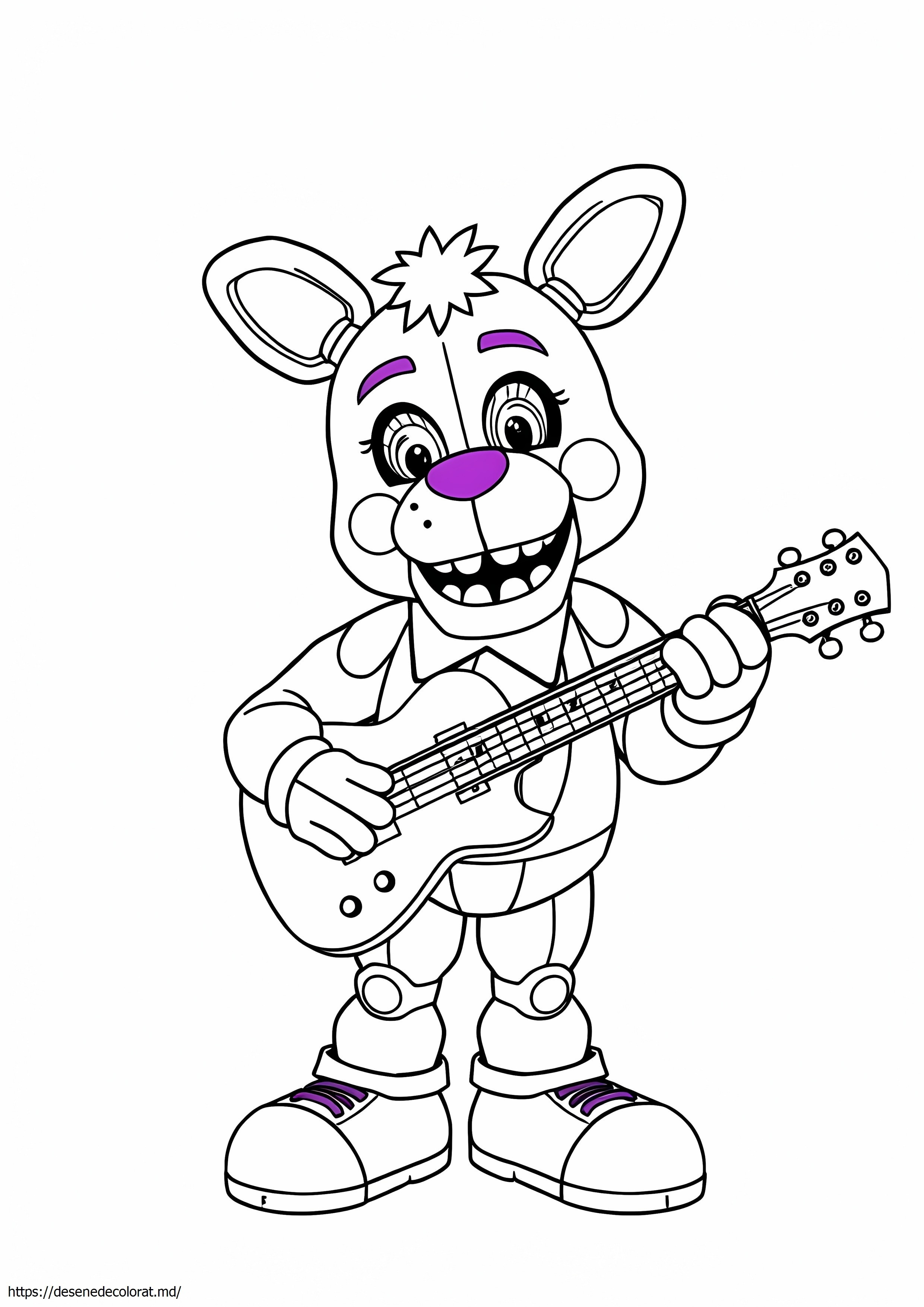Fnaf rockstar Bonnie
