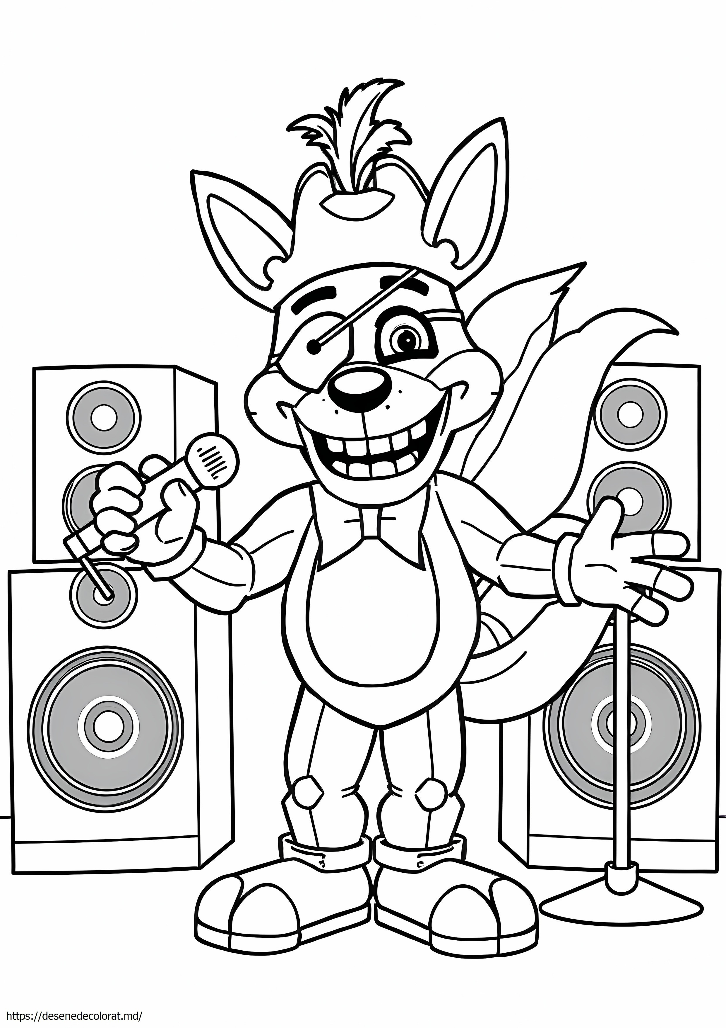 Fnaf rockstar Foxy