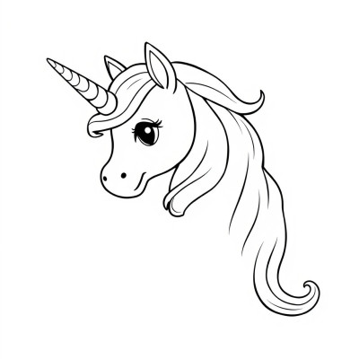 Unicorn coloring pages unicorn de colorat