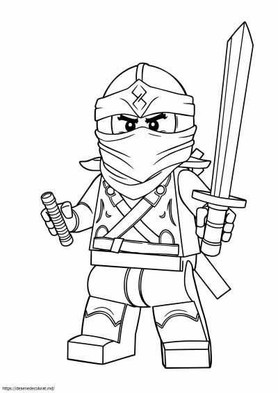Ninjago lloyd de aur